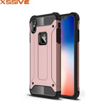 Xssive Anti Shock Back Cover voor Apple iPhone XS Max - Rose Goud