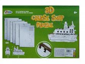 Grafix - 3D Cruise schip - Puzzel -Cruise Ship  Puzzle