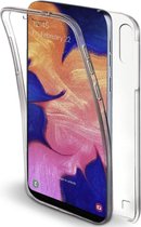 Samsung Galaxy A10 Hoesje - Transparant 360 Case + Screenprotector