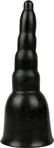 XXL Dildo 33.5 cm - Zwart - All Black - Zwart - Dildo Normaal