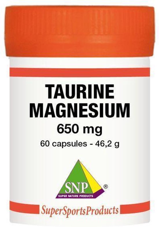 Taurine 325 Mg Magnesium 325 Mg - Puur - 60Ca | bol.com