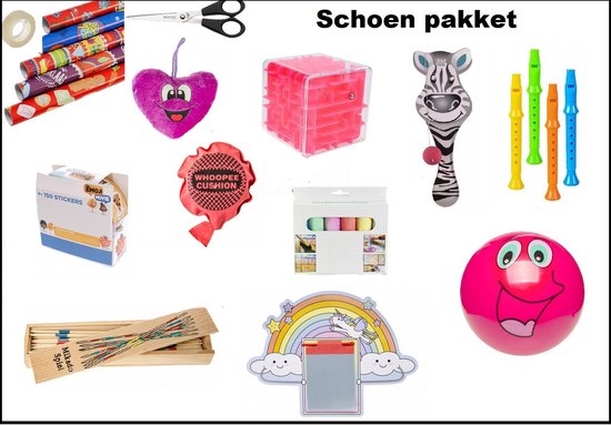 Entertainment hardware bijgeloof Sinterklaas feest schoen kado pakket meisje - schoencadeautjes sinterklaas...  | bol.com