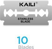 Kaili Platinum Double Edge Blades 10pcs - Shavette of Open Klapmes