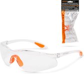 Handy - Professionele Veiligheidsbril Transparant - Vuurwerkbril - met UV bescherming