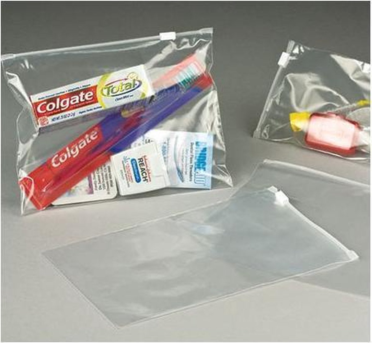 Ritszakken / Gripzakken met Ritssluiting 35,5x25,5cm 75 micron (100 st) [3SZ1410]