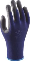 Showa handschoenen - 380 - maat L - grijs / blauw - NBR - foam grip