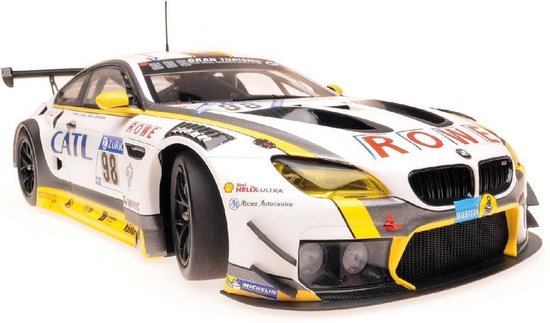 BMW M6 GT3 Rowe Racing #98 2nd Place 24h Nürburgring 2017 - 1:18 - Minichamps - BMW