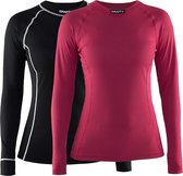 Craft Active 2-Pack Tops Thermoset Dames - Maat XS