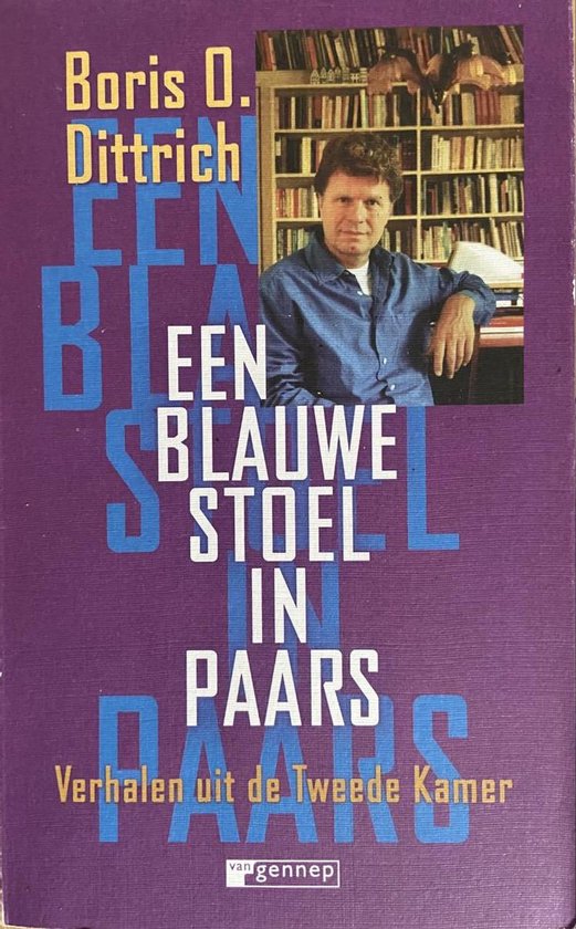 Boek cover Blauwe stoel in Paars van Boris Dittrich (Paperback)