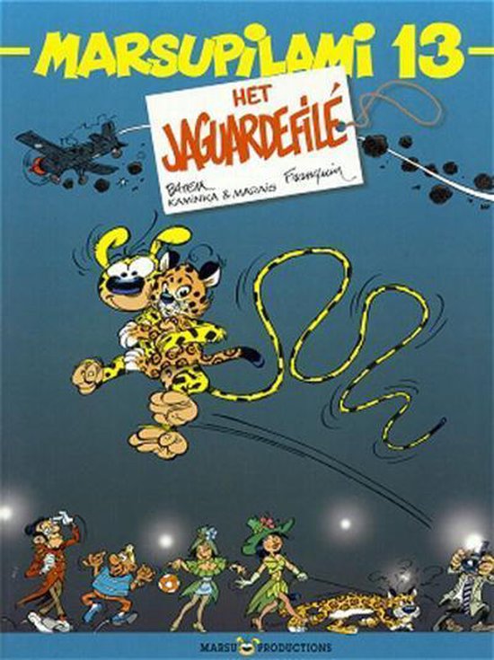 Cover van het boek 'Marsupilami / 13. Het Jaguardefile' van  Batem en  Franquin