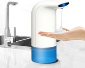 Foam dispenser | Contactloos met sensor | Staand | Wit | 350 ML | Lekvrij | Inclusief 3x AA batterijen | Zeepdispenser