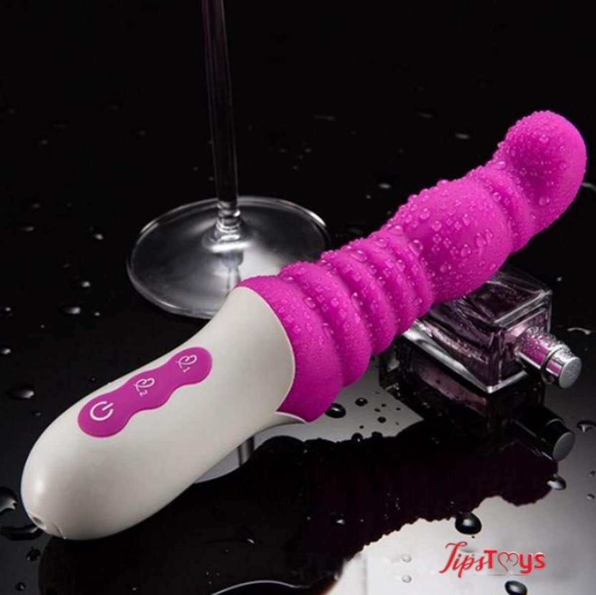 TipsToys Kleine Kloppende Seks Machine Vrouwelijke Masturbatie Vibrator Seksmachine..