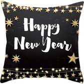 Kussenhoes " Happy New Year " 45 cm X 45 cm
