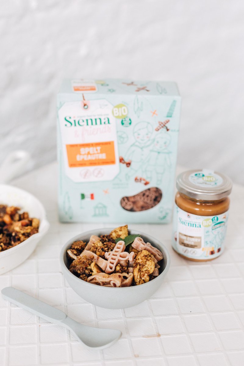 Sienna Friends Bio Babyvoeding Spelt Pasta Vormpjes Voor Baby s sienna-friends-bio-babyvoeding-spelt-pasta-vormpjes-voor-baby-s