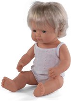 Miniland Baby Doll Fille Européenne 38Cm