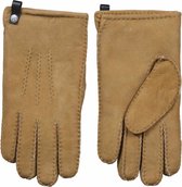 Van Buren suède/wollen heren handschoenen | Camel | XL | Lamsvacht handschoenen