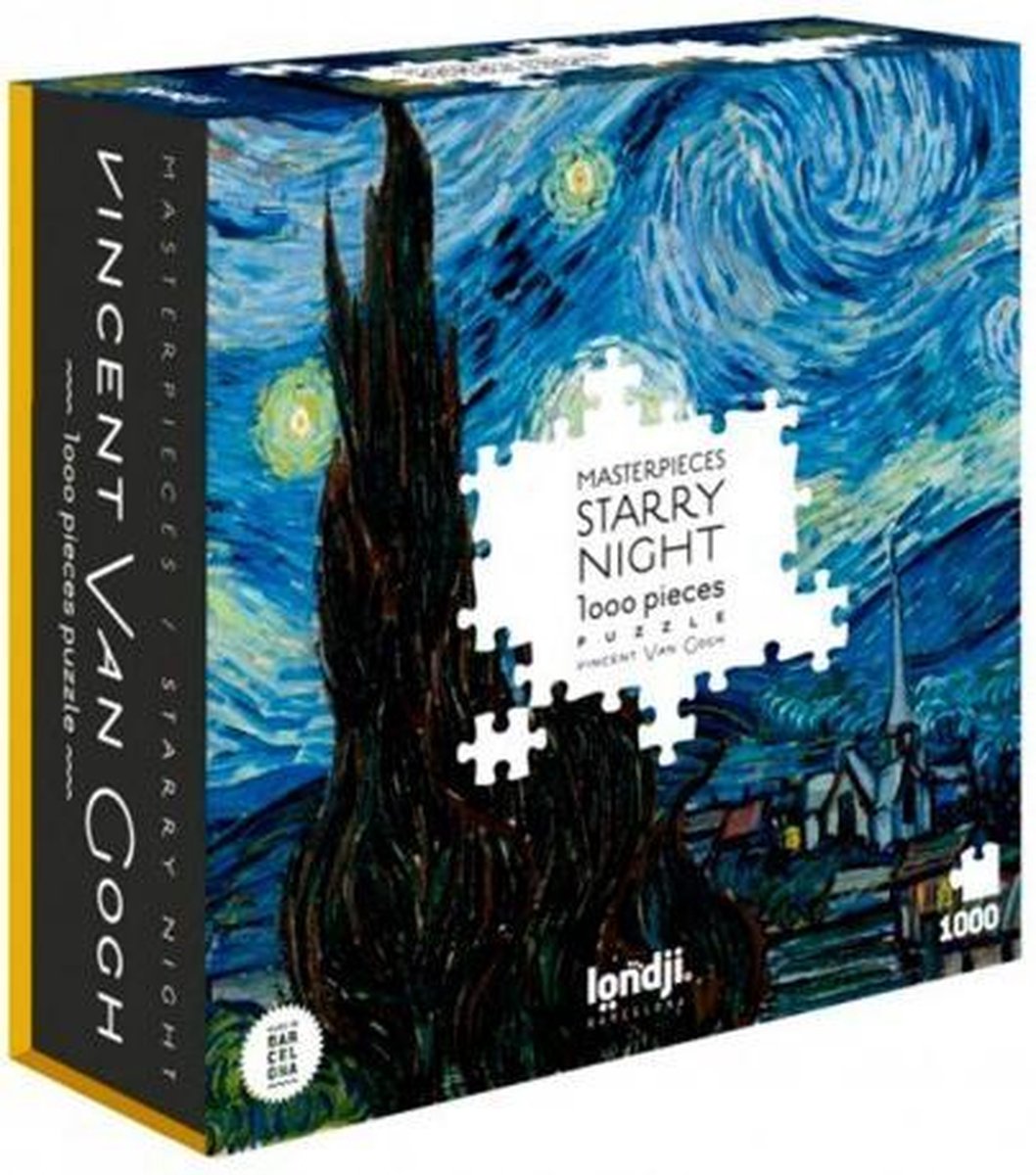 1000-delige Puzzel Sterrennacht Vincent van Gogh