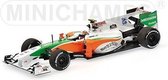 The 1:43 Diecast Modelcar of the Force India F1 Mercedes VJM03 #15 of 2010. The driver was V. Liuzzi. The manufacturer of the scalemodel is Minichamps.This model is only online available