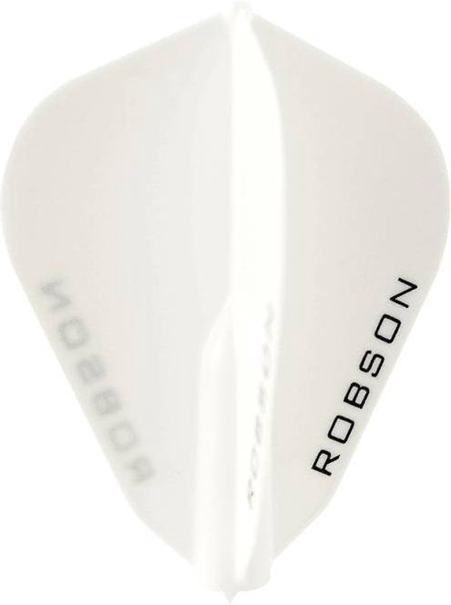 Bull's Robson Plus Flight FSH - White - Dart Flights
