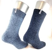 Wollen sokken Heren / Dames Boru - Badstof - Multipack 4 Paar Blauw - 39-42