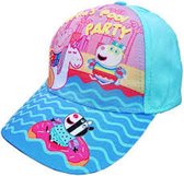 Blauwe pet/cap van Peppa Big Pool Party, 52 cm