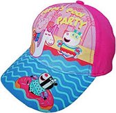Roze pet/cap van Peppa Big Pool Party, 52 cm