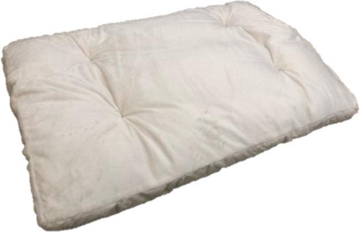 Boefje Hondenkussen Fluweel - 60 x 80 cm - Créme