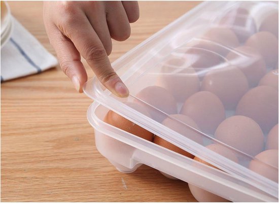 Opbergdoos voor 30 eieren transparant | bol.com