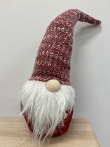 Gnome -Ledverlichting -  rood -wit -  58 x 17cm