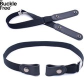 MrBuckleFree™ | Gespvrije Elastische Riem Zwart