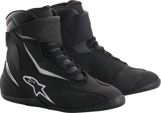 Foto: Alpinestars fastback 2 black white drystar shoes 7 5 maat laars