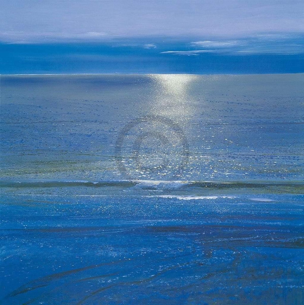 PGM Kunstdruk Paul Evans - Sea Sparkle 61x61cm Divers