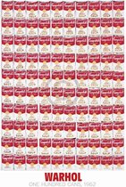 Andy Warhol - One Hundred Cans 1962 Kunstdruk 65x90cm