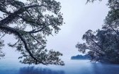 Fotobehang - Blue Waters 400x250cm - Vliesbehang