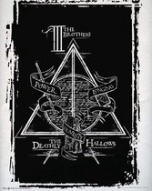 GBeye Harry Potter Deathly Hallows Graphic  Poster - 40x50cm