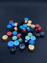 Waxzegels / Lakzegels voor het maken van een lakstempel - Goud/Rood/Groen/Zwart/Blauw 200 Stuks