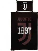 Housse de couette Juventus 1 personne 1897 Réversible 135 x 200 cm