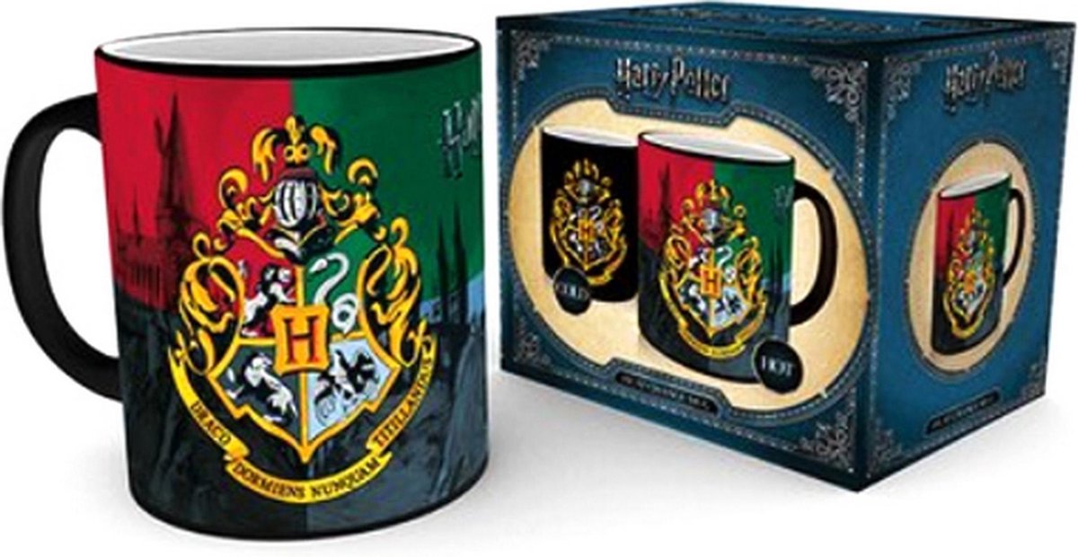 Gb Eye Warmtemok Harry Potter Hogwarts Crest Multicolor 300 Ml