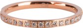 Ring Moiety Crystals Rose Gold Steel