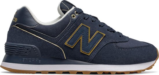 New Balance Sneakers - Maat 36 - Mannen - donker blauw - goud | bol.com