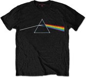 Pink Floyd Heren Tshirt -XXL- Dark Side Of The Moon Album Zwart