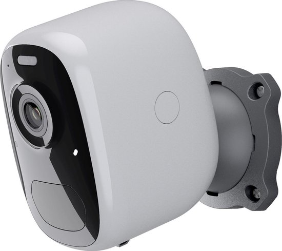 Postcode luister eend Draadloze slimme bewakingscamera - Oplaadbare batterij WiFi-camera - Binnen  en buiten... | bol.com