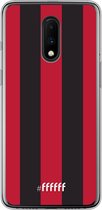 OnePlus 7 Hoesje Transparant TPU Case - AC Milan #ffffff