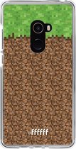 Xiaomi Mi Mix 2 Hoesje Transparant TPU Case - Minecraft - Grass #ffffff