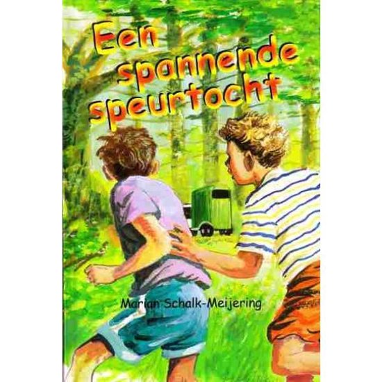Cover van het boek 'Spannende speurtocht' van M. Schalk-M