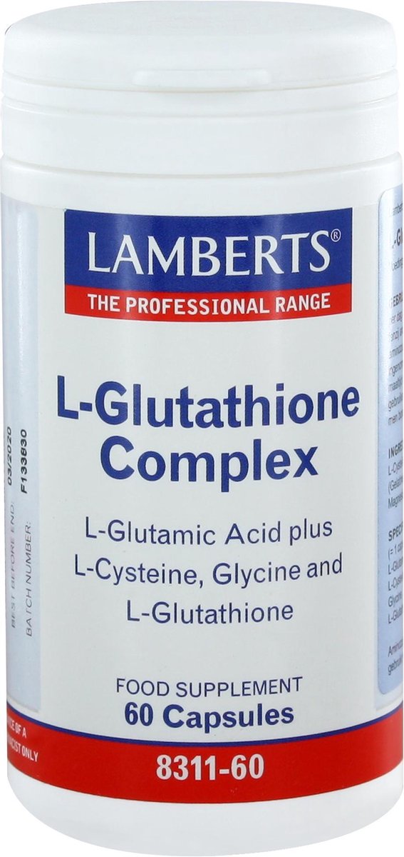 Goedkoopste Lamberts L-Gluthathion Complex - 60 tabletten
