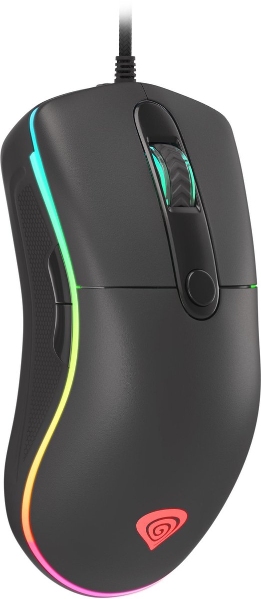 GENESIS KRYPTON 510 - GAMING MOUSE 7200DPI OPTICAL WITH SOFTWARE BLACK