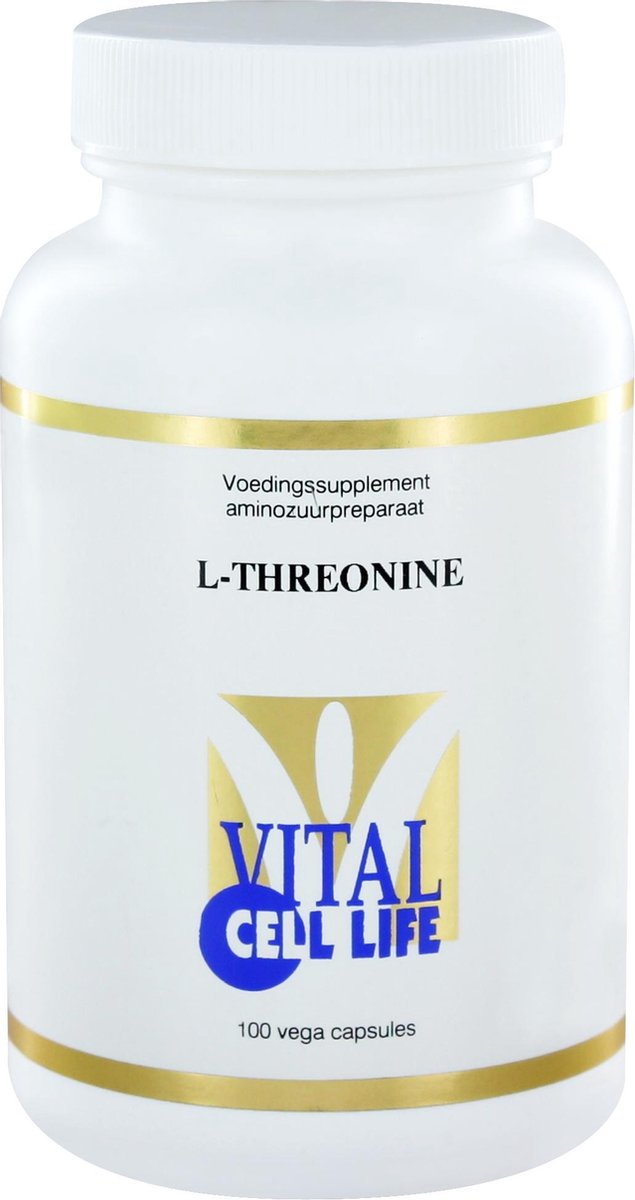 Goedkoopste Vital Cell Life - L-Threonine 500 mg - Capsules - 100 stuks