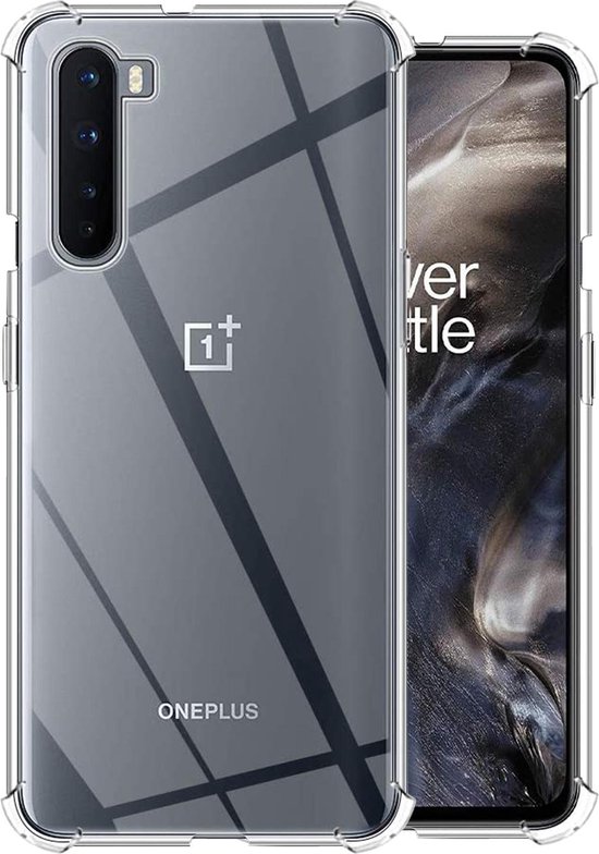 OnePlus Nord Hoesje - OnePlus Nord Hoesje Transparant Shock Proof Cover  Case Hoes | bol.com