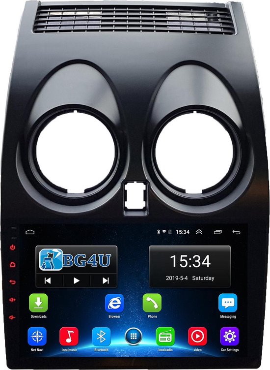 Navigatie radio Nissan Qashqai 2007-2013, Android OS, 9 inch scherm, GPS,  Wifi, Mirror lin | bol.com